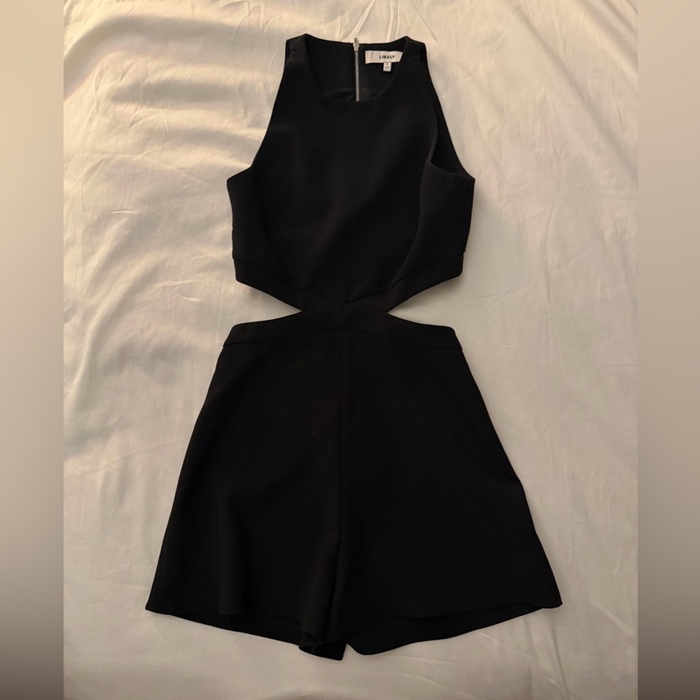 Likely Black Cutout Jumpsuit
